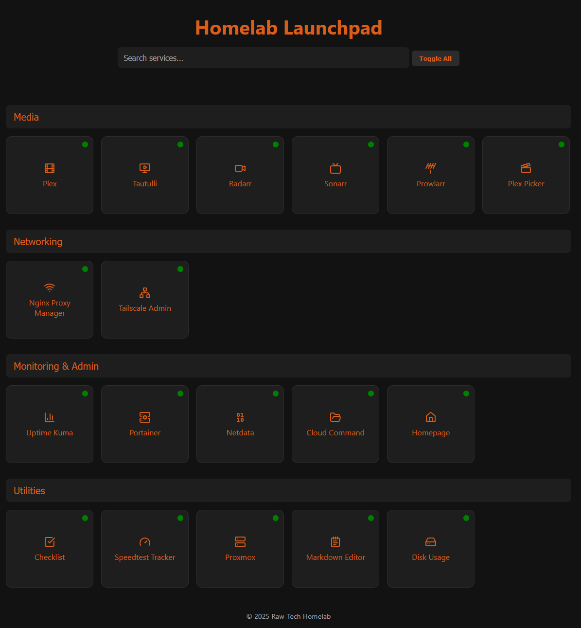 Launchpad Screenshot